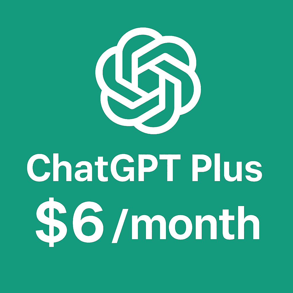 ChatGPT Plus Subscription – Lowest Cost, Instant Upgrade